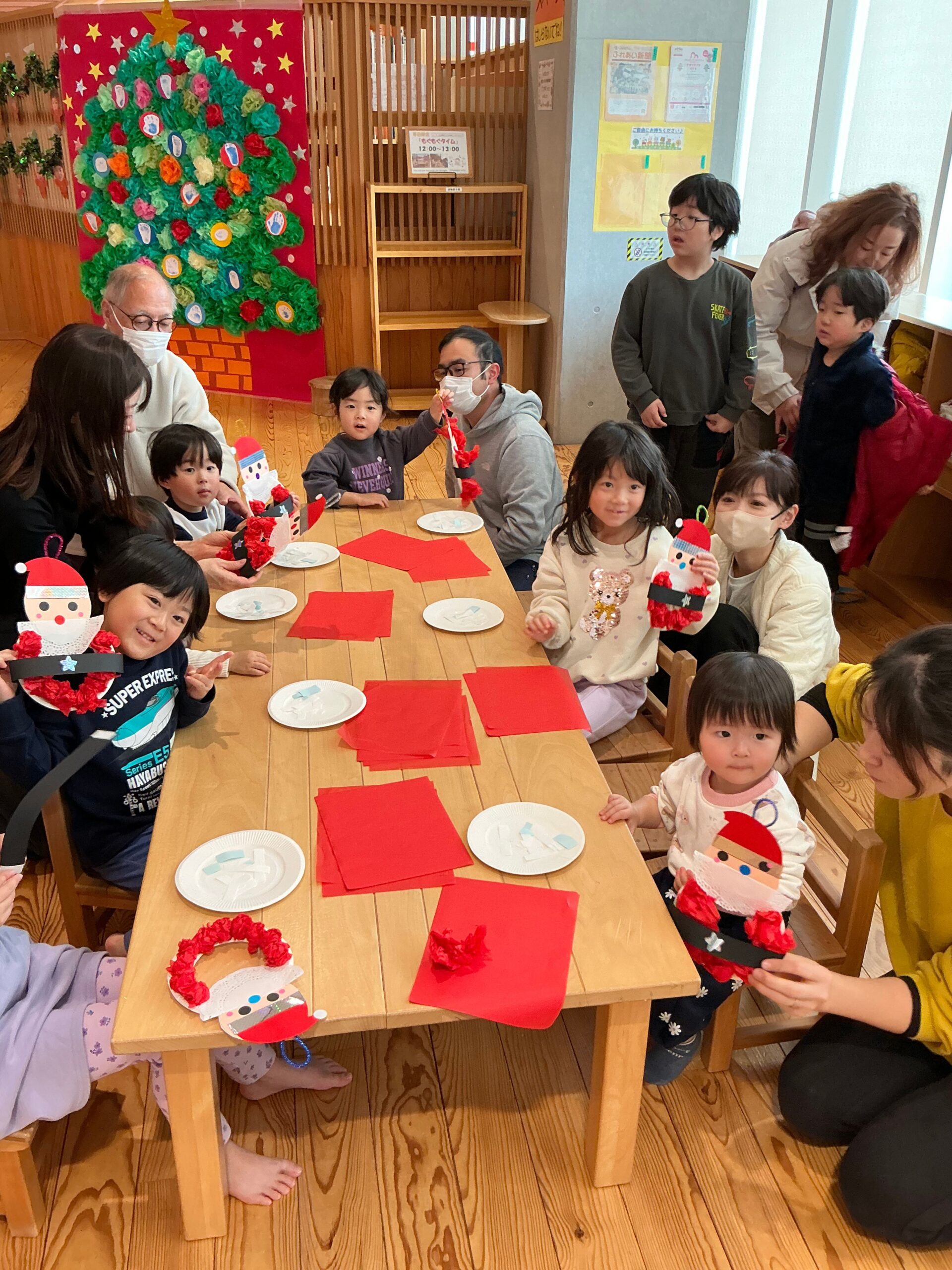 １２月の週末おやこ工作