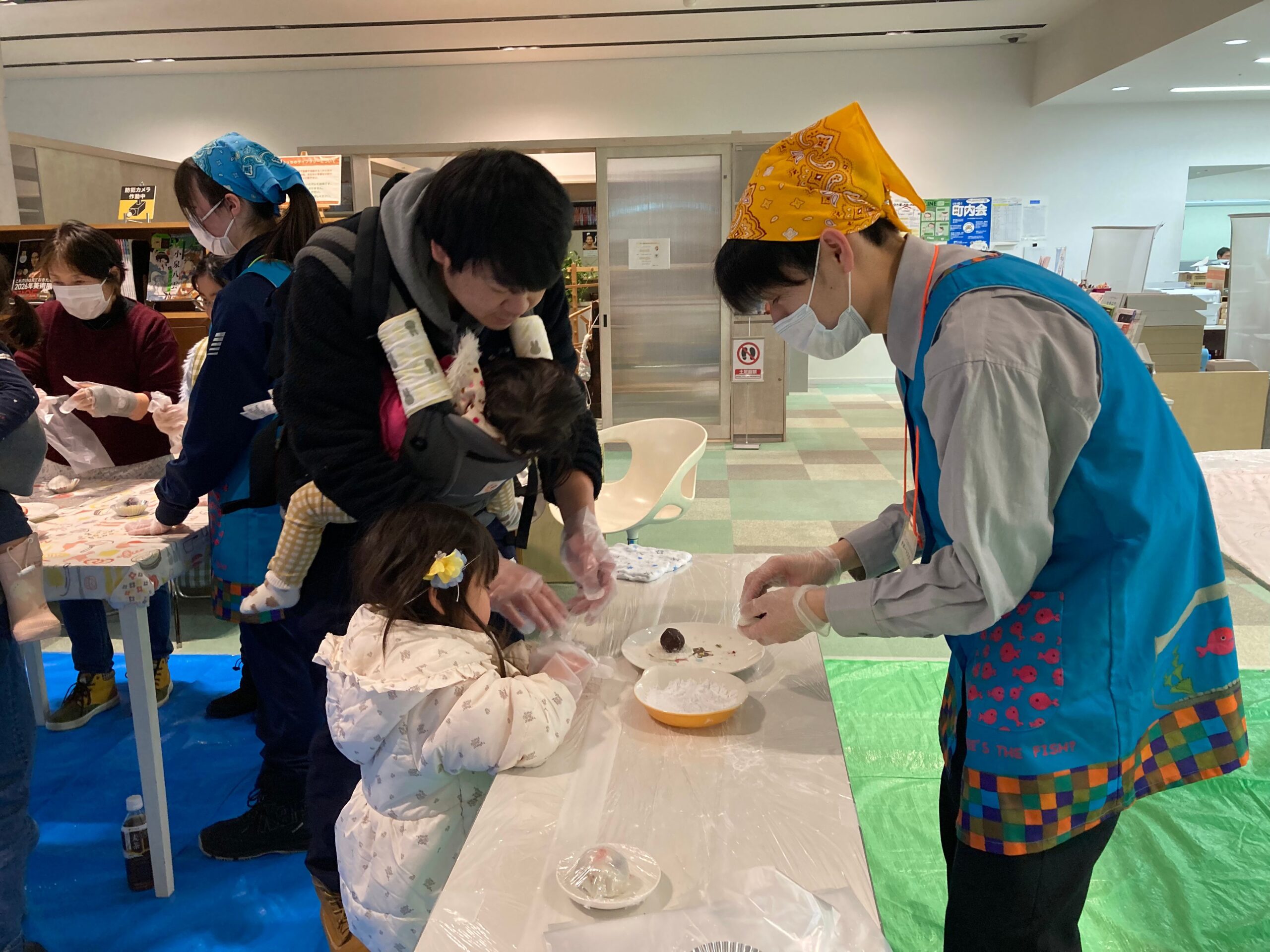 高校生ボランティア活動報告～いちご大福づくり体験会～