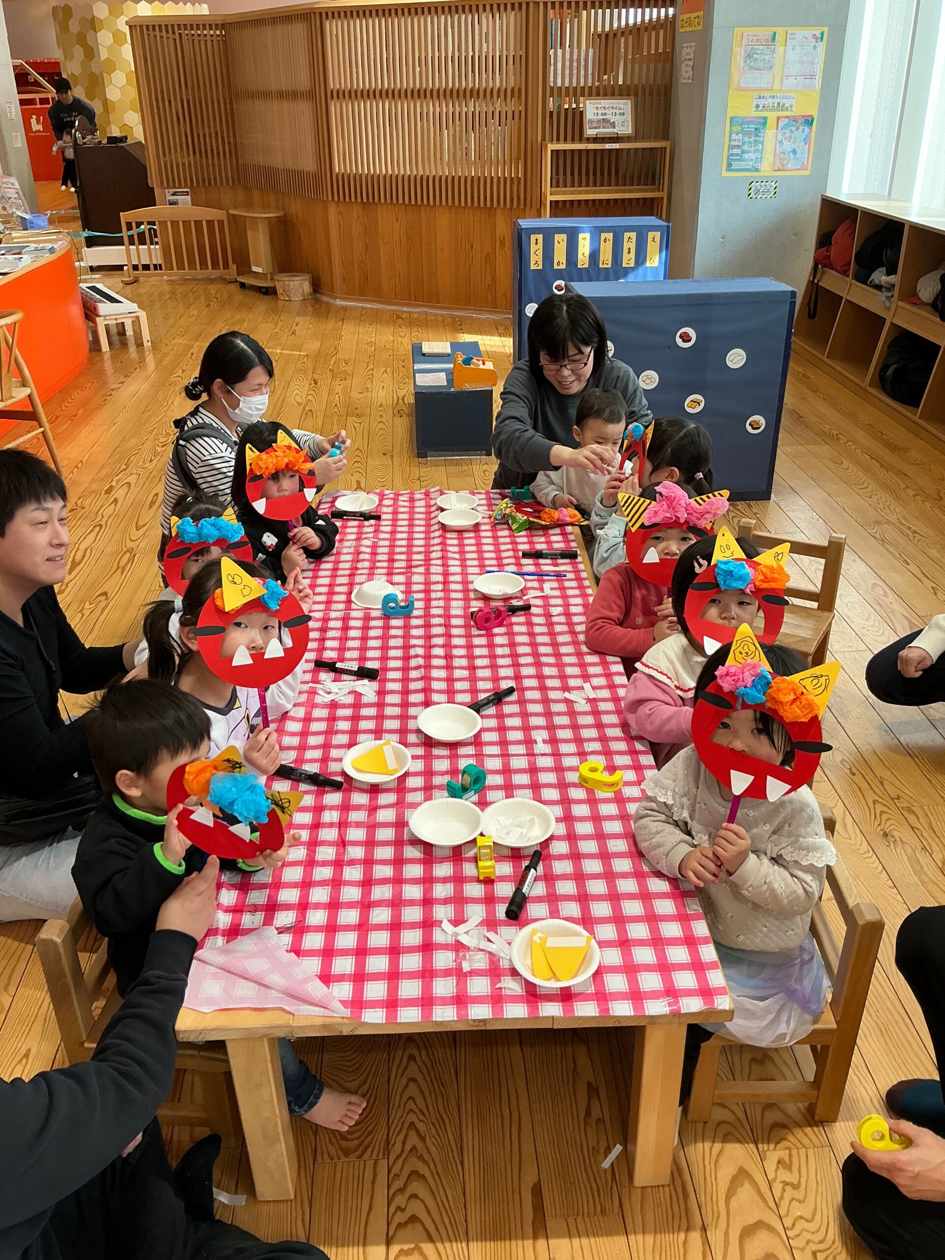 １月の週末おやこ工作