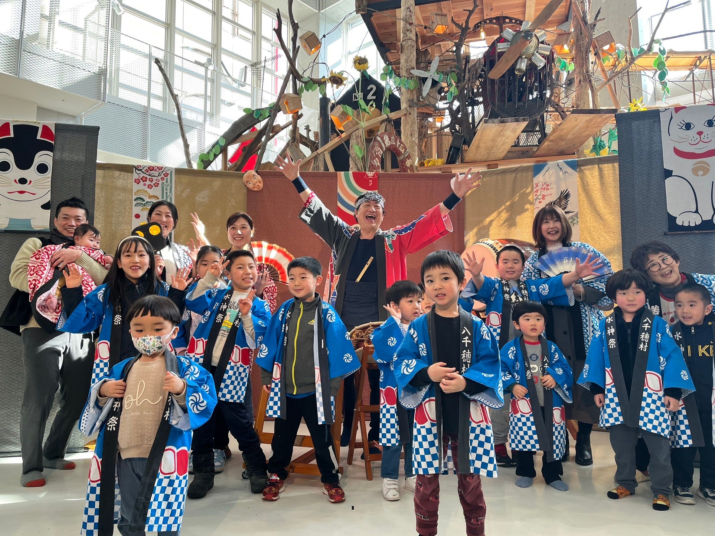 「だだすこだんだん」こどもはっち祝15周年