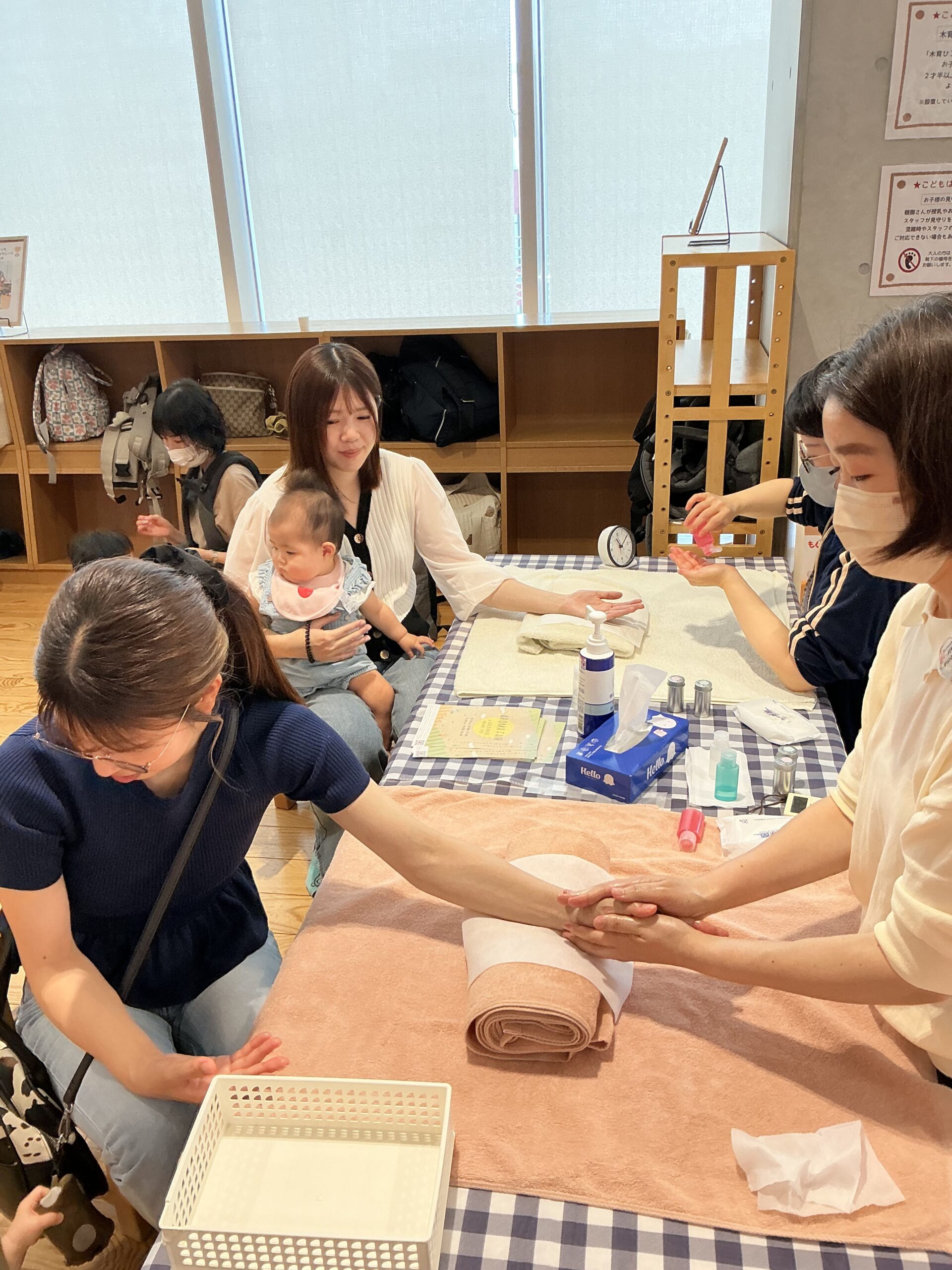 こどもはっちでティータイムご報告