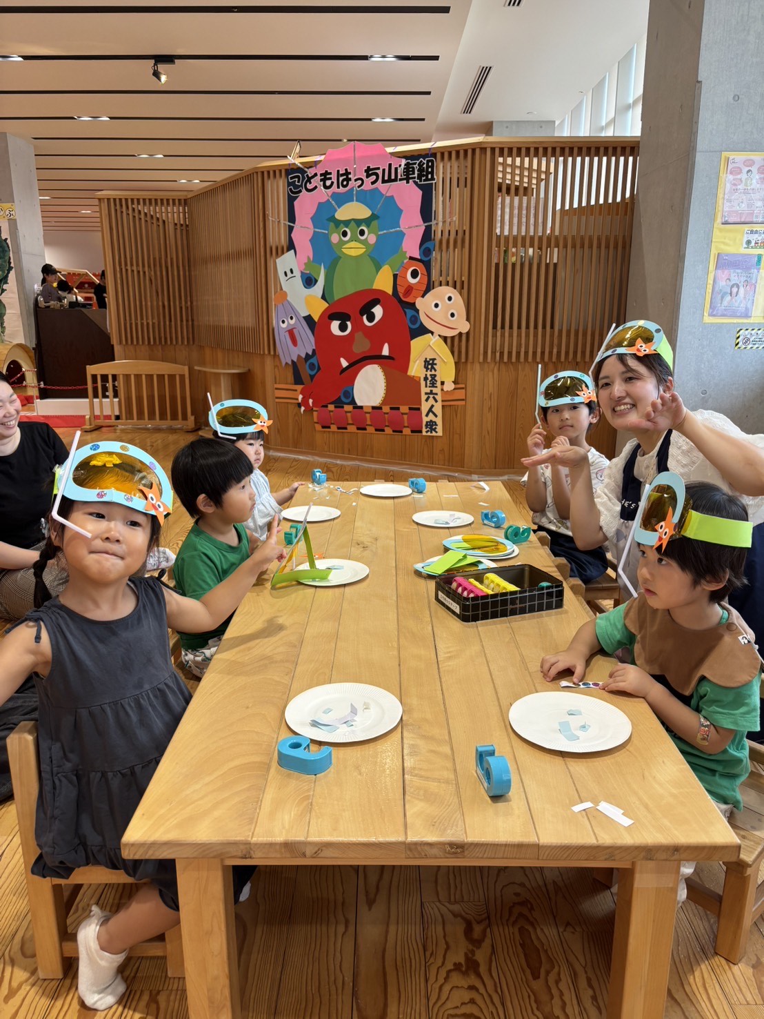 ７月１８日・２０日おやこ工作ご報告