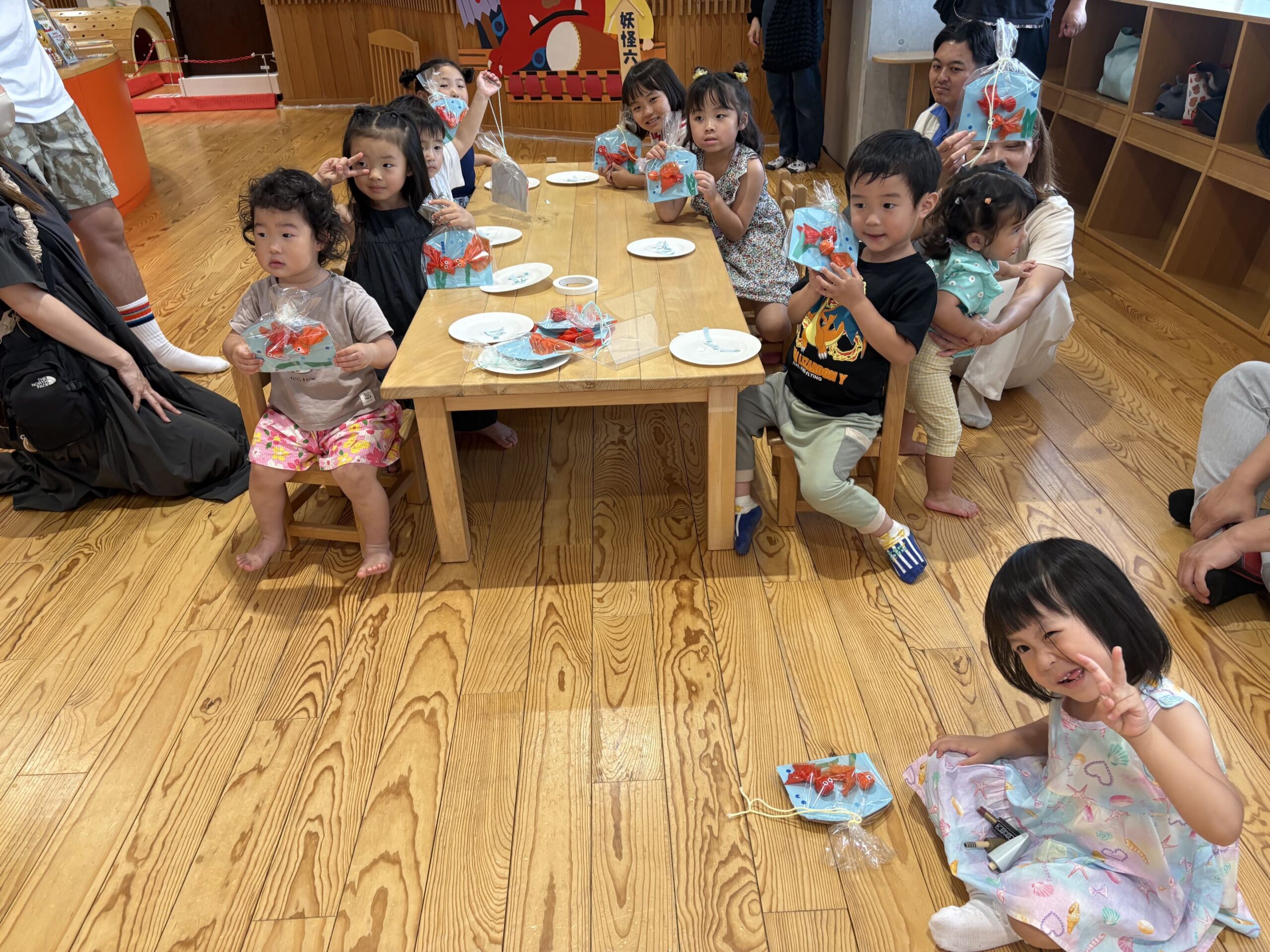 ７月１１日～１２日おやこ工作ご報告