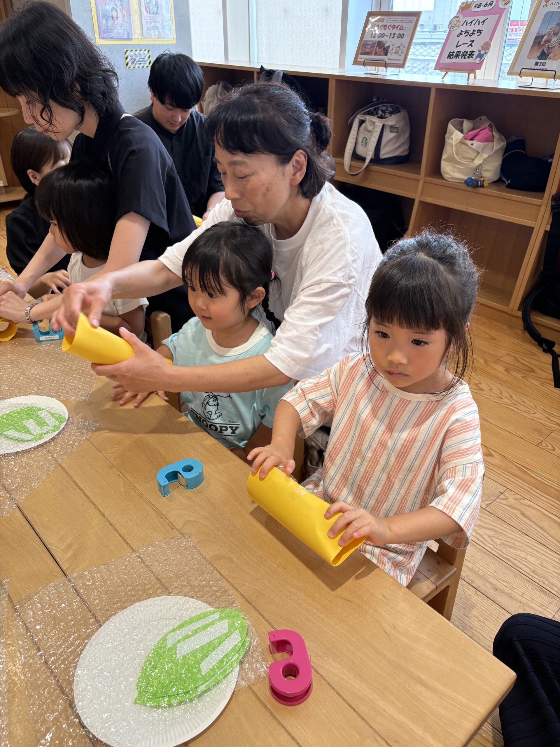 ７月４日～５日おやこ工作ご報告