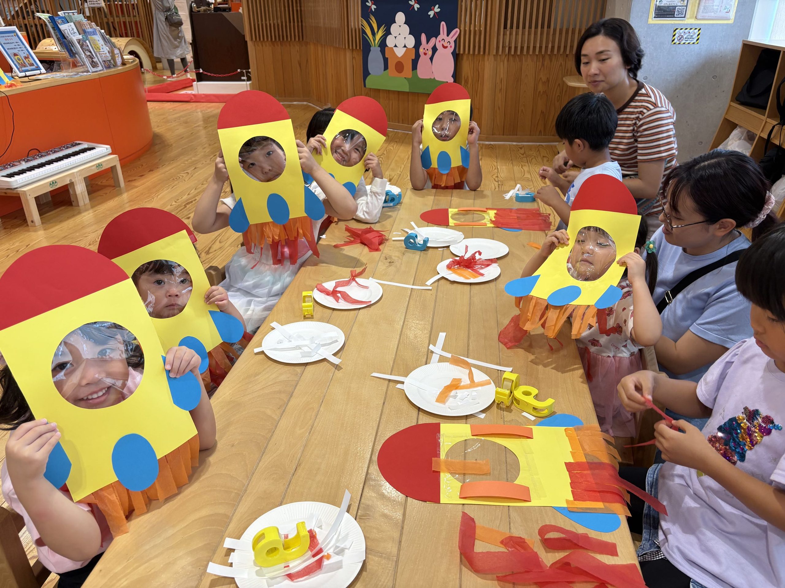 ８月２９日～３０日おやこ工作ご報告